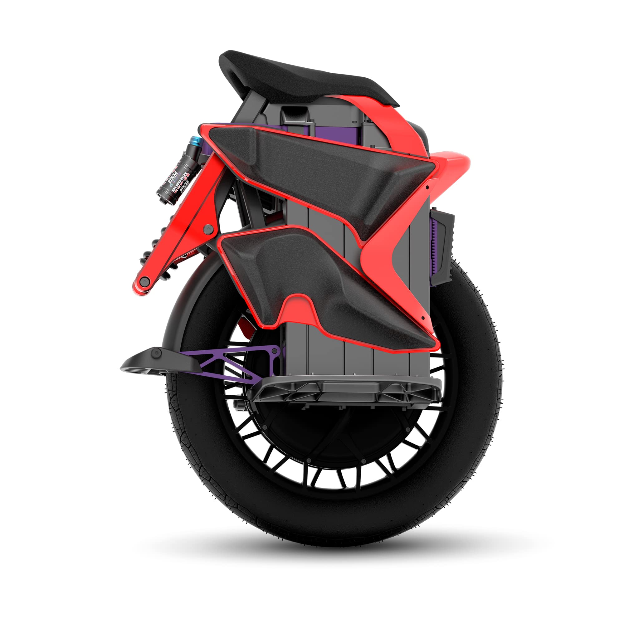 Gyroroue Kingsong S22 Eagle Noir et Rouge
