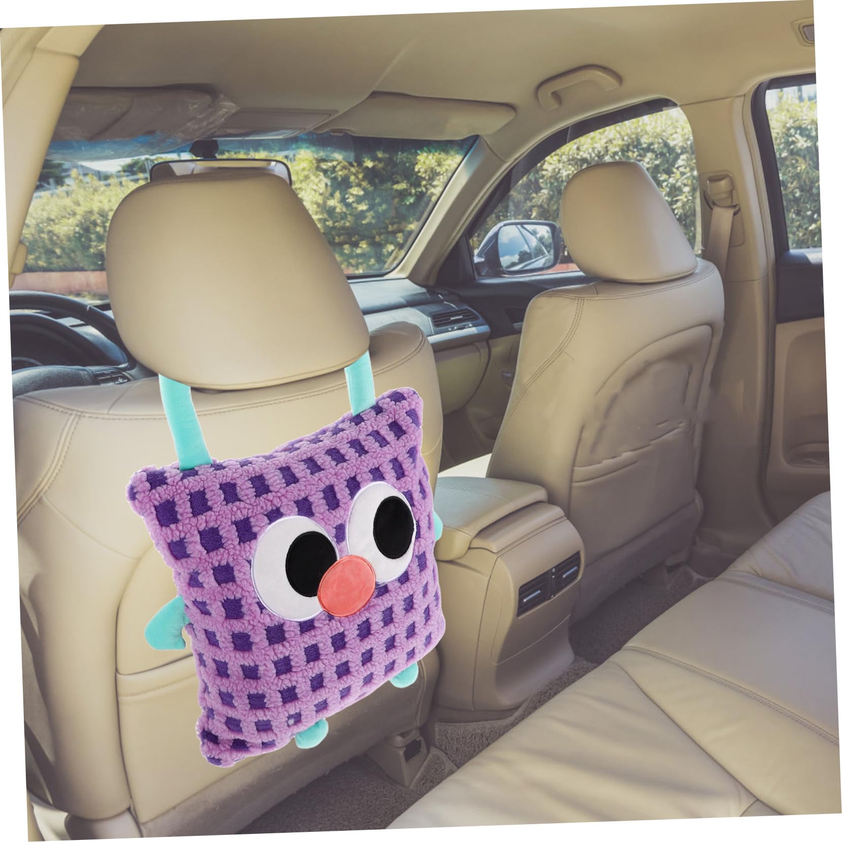Ciieeo Cuscino Uso per Auto Cuscino e Coperta Pieghevole per Viaggi Accessori per Interni Auto per Coperta Facile da e Portatile