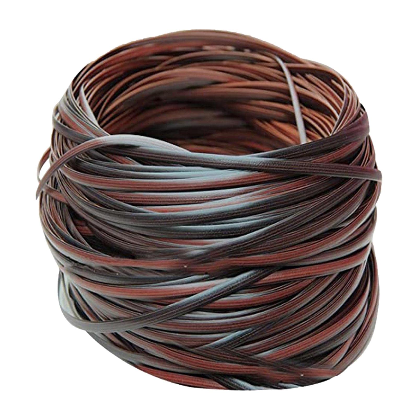 UJEAVETTE Rattan Wicker Patio Furniture Rattan Chair Table Repair Material Dark brown