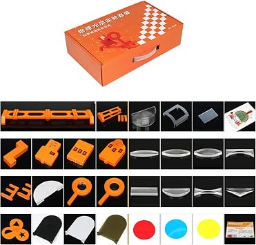 Physics Lab Equipment Tools Set Physical Optical Teaching Optical Bench Lens Pinhole Imaging Optics Science Experiment