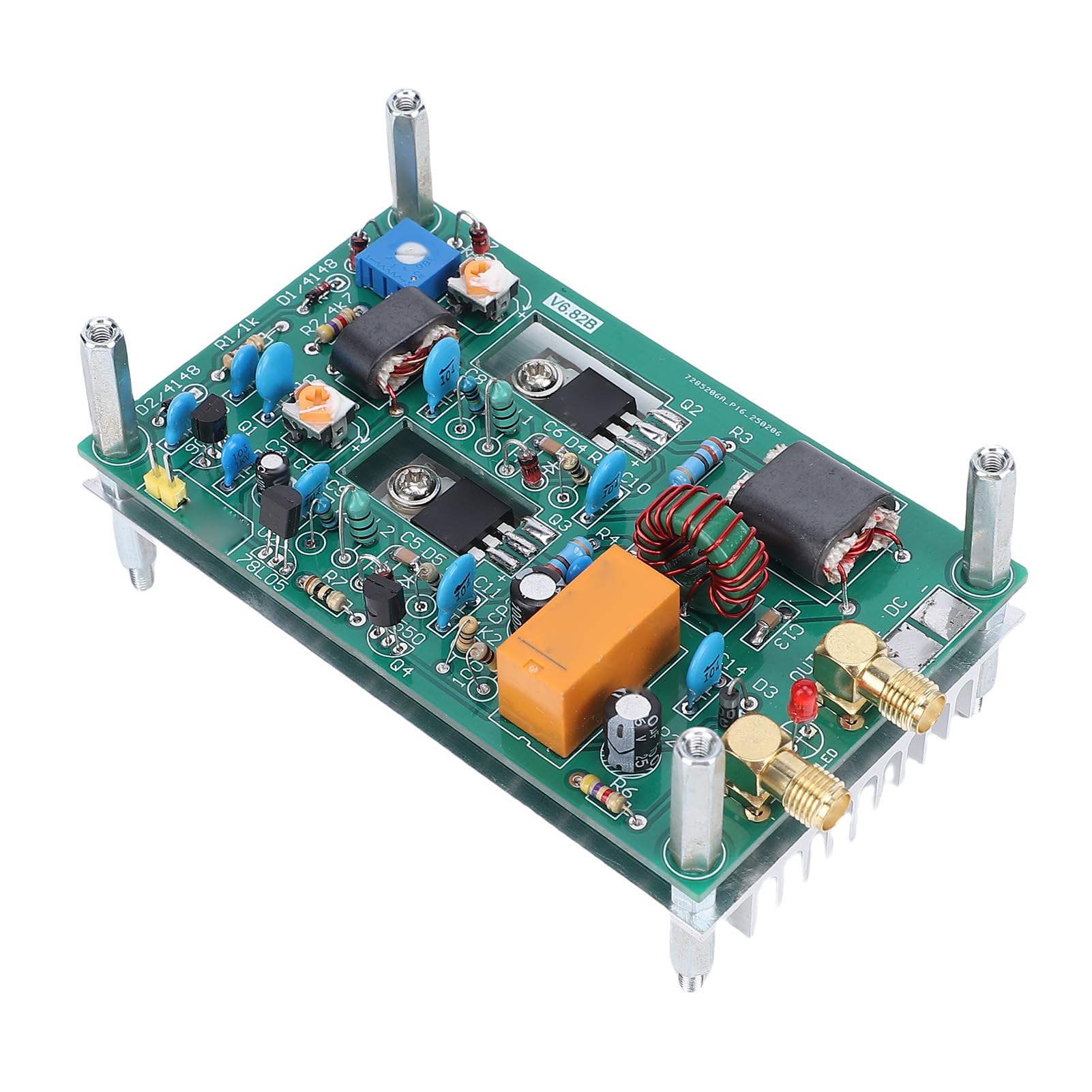 Dpofirs Amplificateur de Puissance 30W Courte Onde Interface Universelle