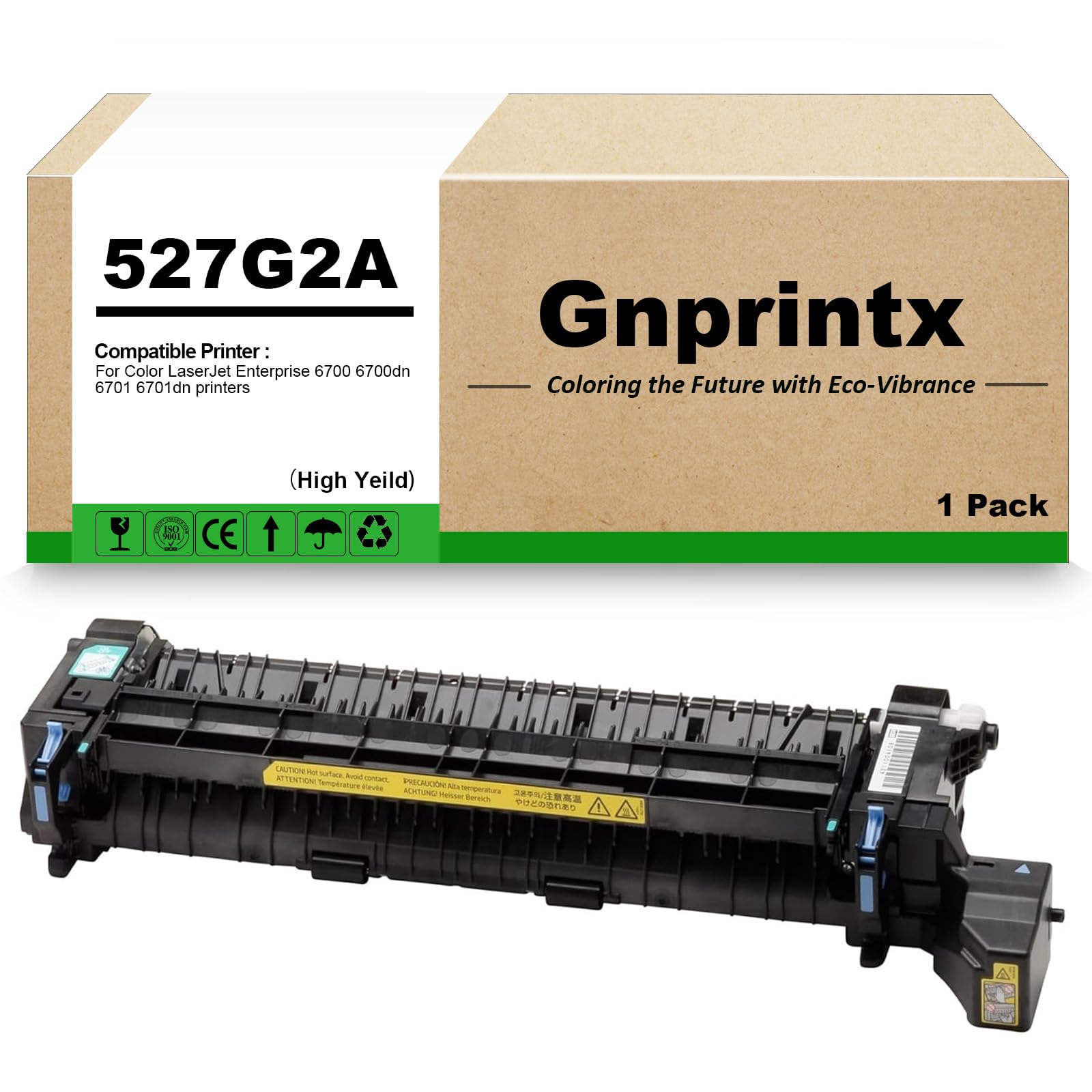 527G2A Fuser Unit 6QN35-67009 Fuser Kit Replacement for HP Color Enterprise 6700dn 6701 6701dn Printers