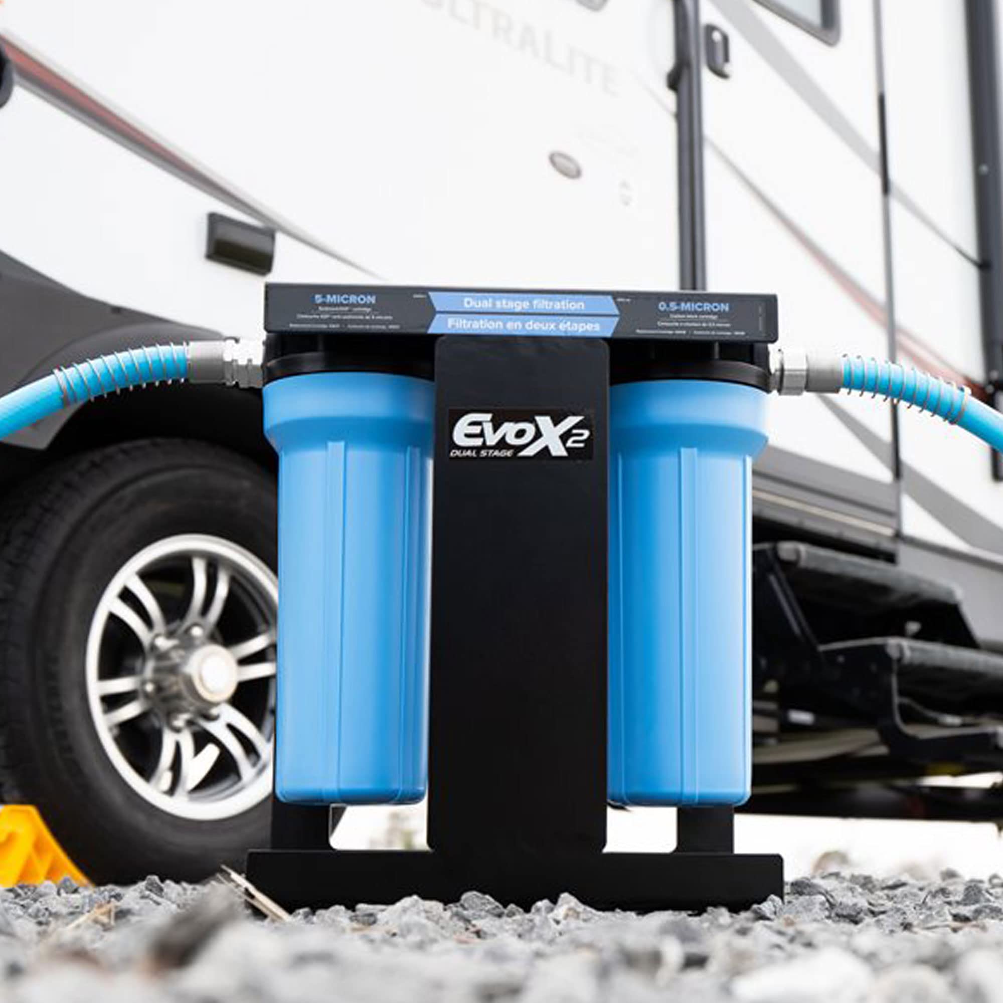Camco EvoFlex 22597 - Tubo per acqua potabile da 1,5 cm, ideale per camper e marini, con design extra flessibile (22597), colore: Blu