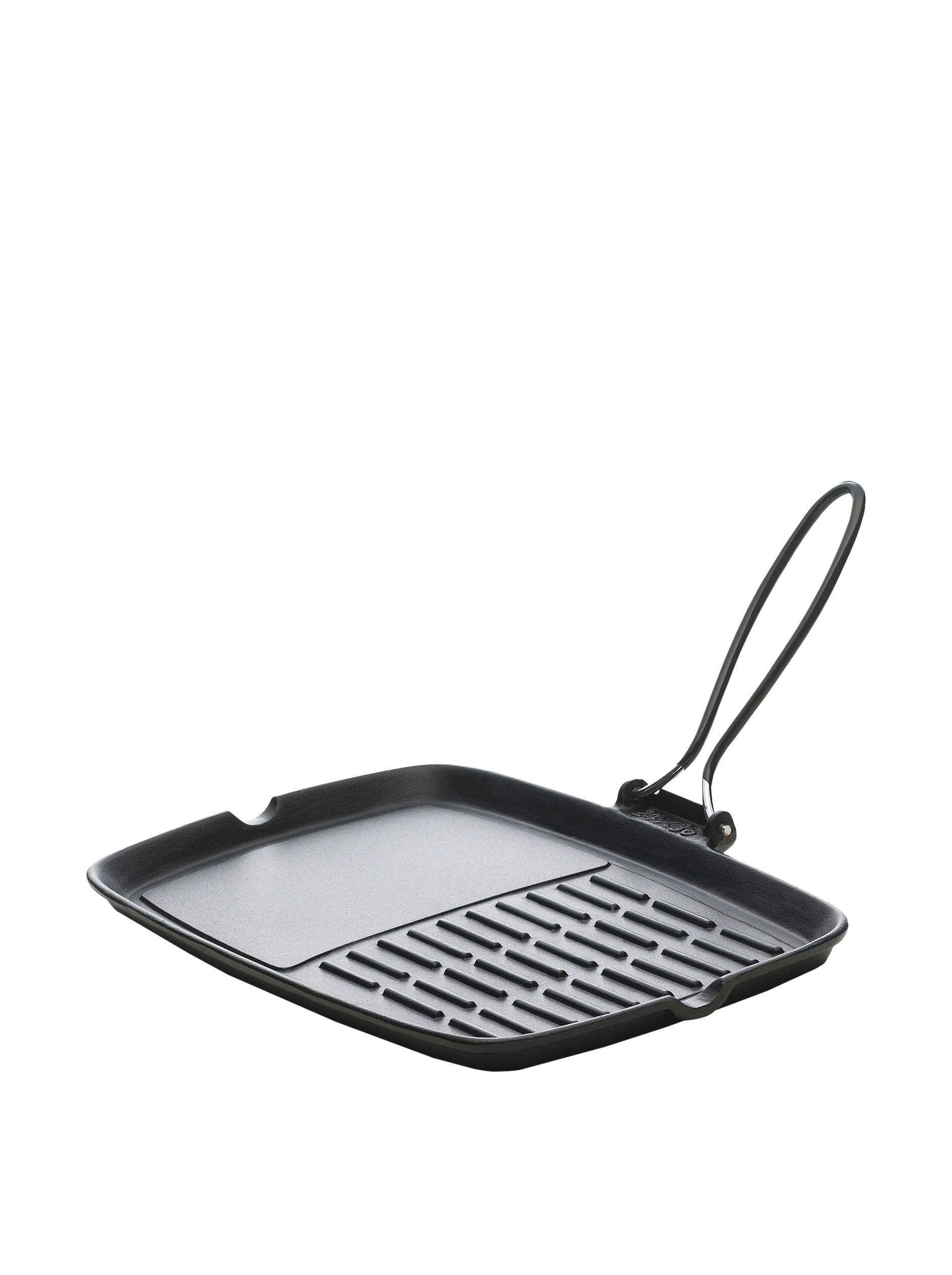 Poêle grill duo-grill avec revêtement antiadhésif double face pour grillades saines