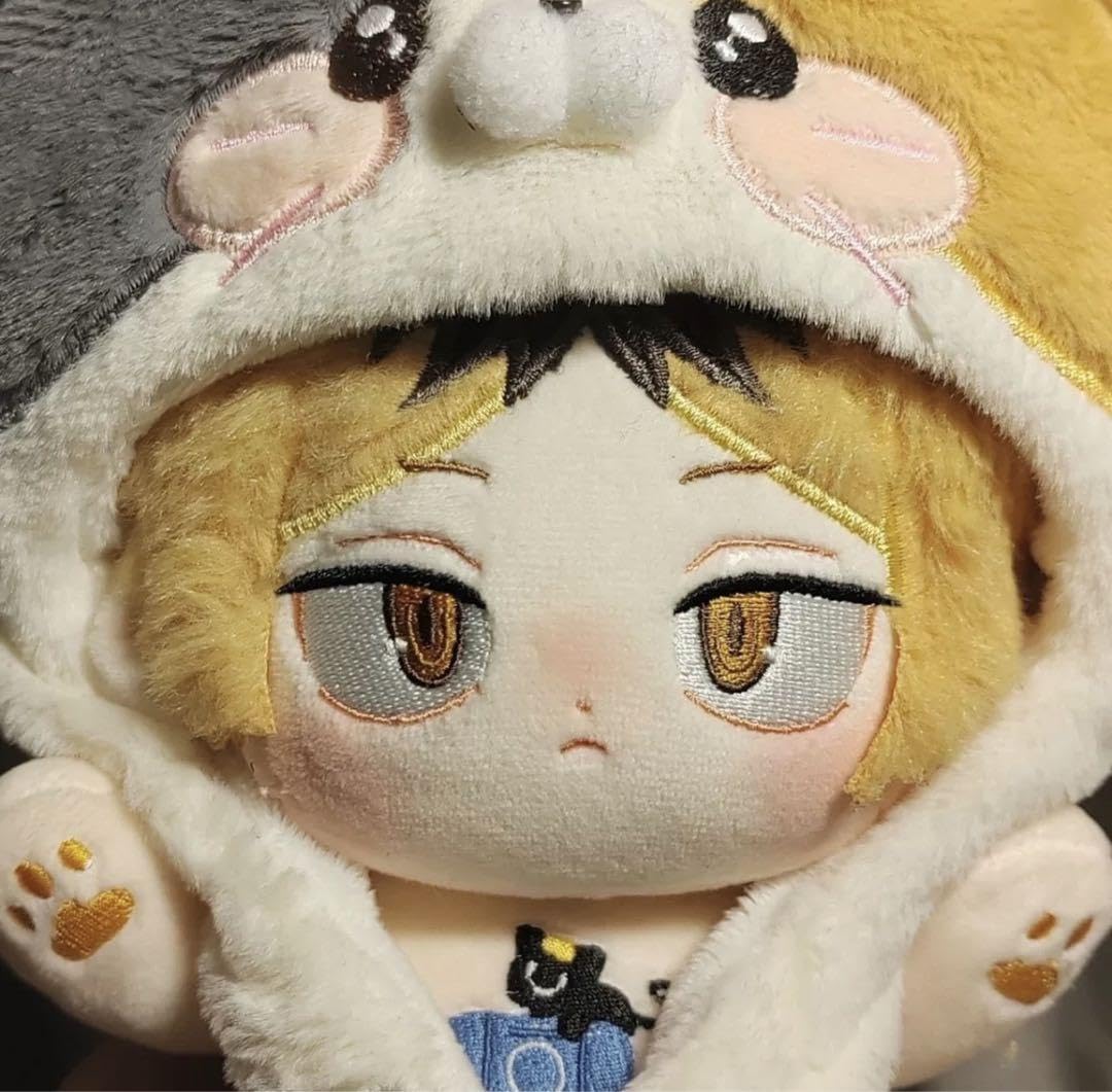 Amazon.co.jp: ☆ハイキュー!! 孤爪 研磨 20cm 着せ替えぬいぐるみ《猫  