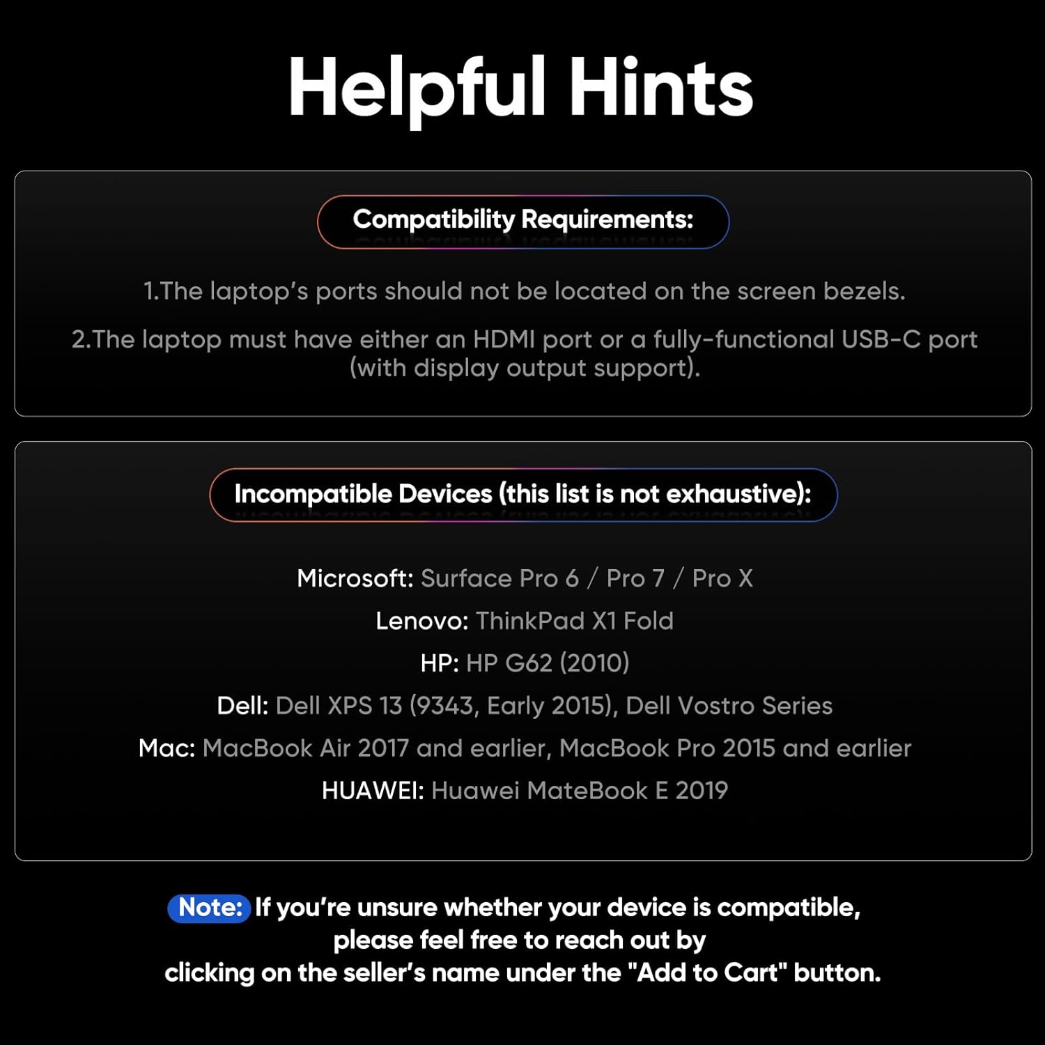 Laptop Screen Extender, 14" FHD 1080P Dual Screen Monitor for Laptops Ultra-Light Portable Monitor with USB-C/HDMI, Plug & Play for Windows/Mac/Chrome/Linux/Android/Switch/PS5 - Image 9