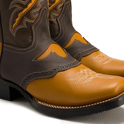 Miniatura 4 de Joe Boots VE030 - Botas vaqueras y botas de rodeo para hombre en piel auténtica