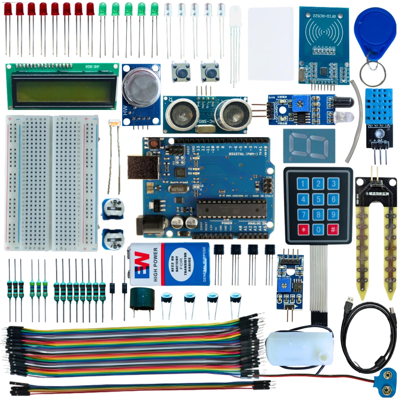 tinkRbox Sensors kit 30+ DIY projects controller board, RFID, Ultrasonic, IR, Smoke, Electronic components with video tutorials (B0BS6Z5CVQ) Amazon Price History, Amazon Price Tracker