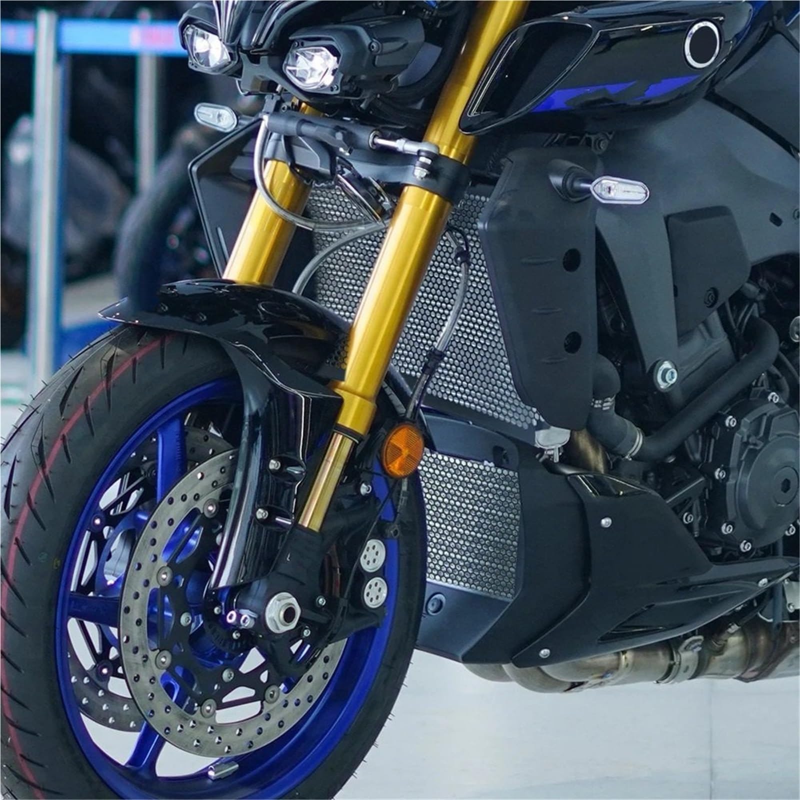 Grille Radiateur Moto Protection de calandre moto pour Yamaha MT10 2016-2023