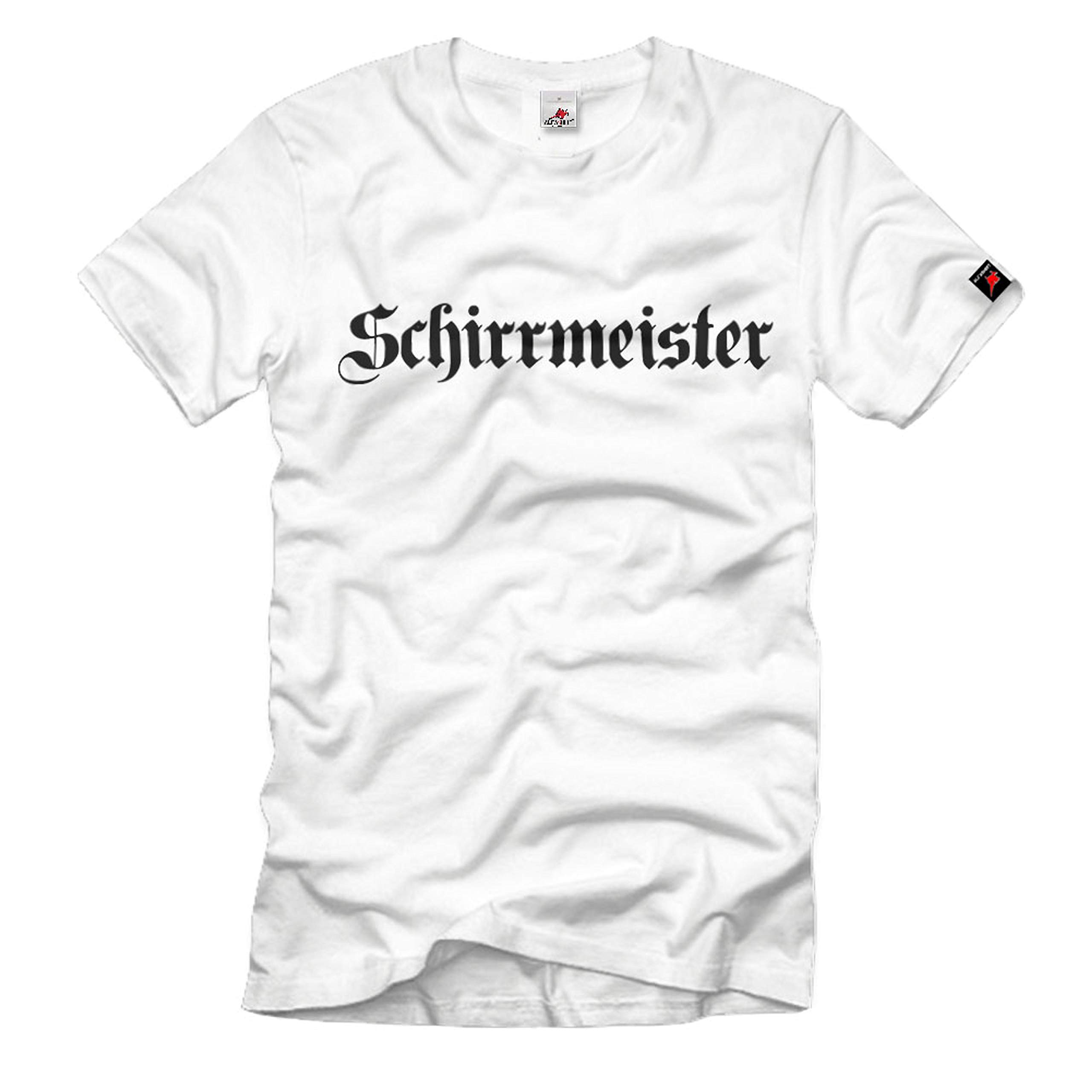 T-shirt armée allemande Schirrmeister #2743 blanc grande taille XXXL - 3