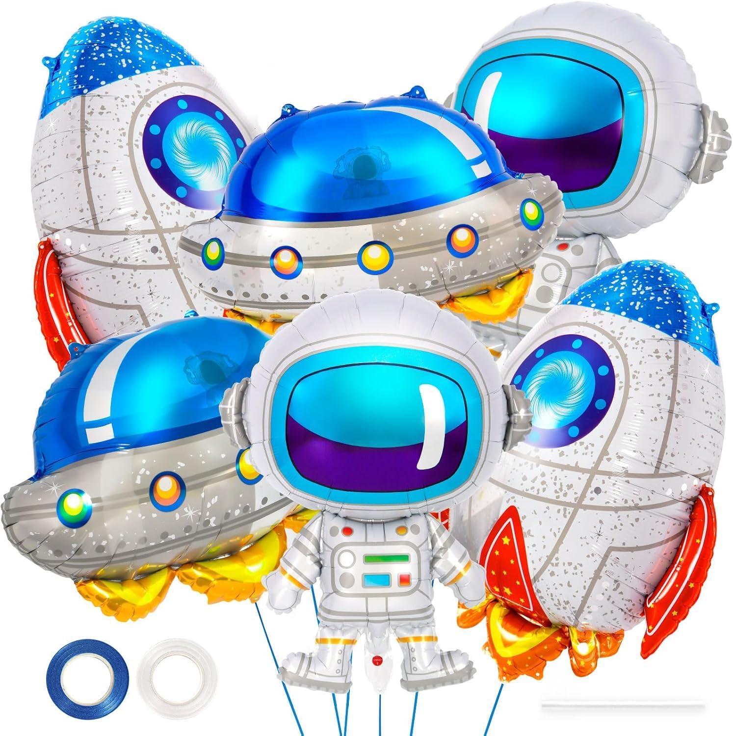 AFEION Palloncini 4D Pianeti: La Festa A Tema Spaziale Esplode! - 2