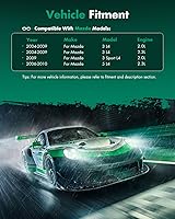 Vista 2 de Compresor de aire acondicionado SCITOO Compatible con Mazda 3 2.0L 2.3L 2004 2005 2006 2007 2008 2009, Compresor de aire acondicionado para Mazda 5