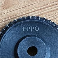 Vista 4 de Discos de aleta de muela abrasiva de 2 pulgadas para mini amoladora angular de aire de 2 pulgadas, para pulido de metal madera y plástico de grano