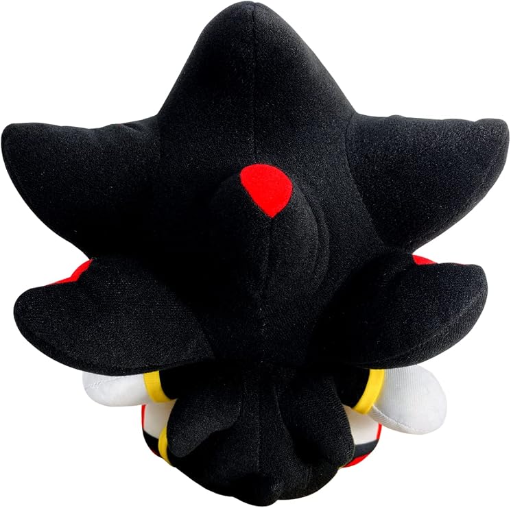 Great Eastern Entertainment Sonic the Hedgehog - Shadow the Hedgehog Sitting Plush Toy, 7 Tall