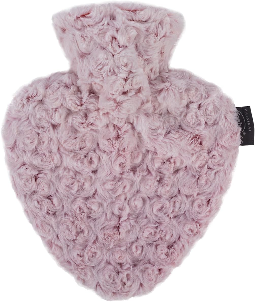Fashy Heart Hot Water Bottle, 0.7 Litre