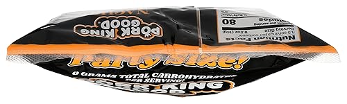 Miniatura 75 de Pork King Good Stupid Hot Pork Chicharrones - Paquete de 4 bocadillos bajos en carbohidratos, aptos para dieta cetogénica, chicharrones