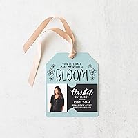 Vista 1 de Your Referrals Make My Business Bloom" Pop By Gift Tag 56-GT001
