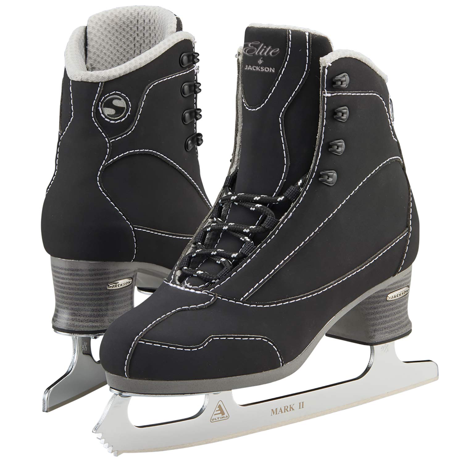 Jackson Ultima Unisex Softec Elite Microfiber Thinsulate-Lined Lace Up Figure Ice Skates