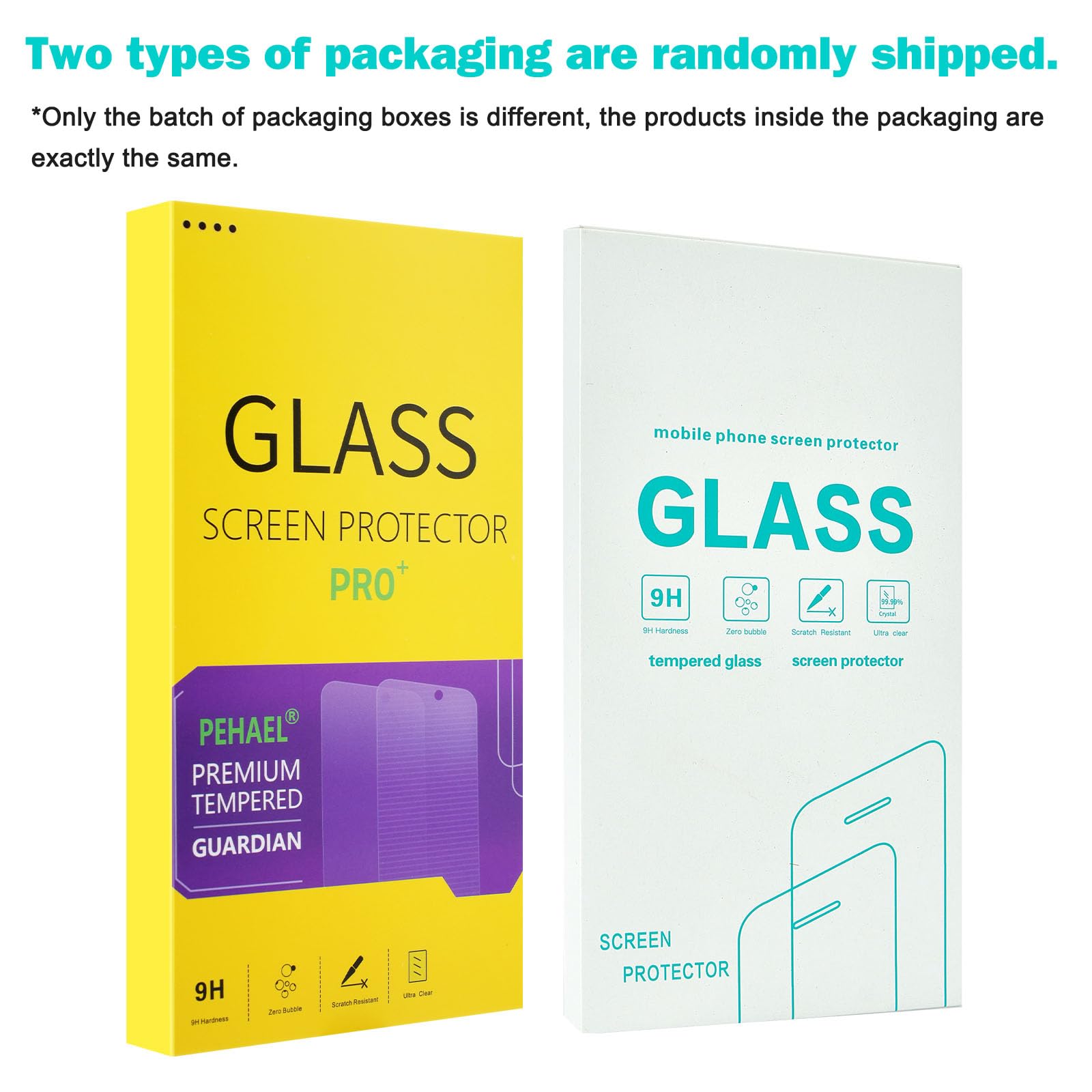 PEHAEL 3+3Pack for iPhone 16 Plus Privacy Screen Protector with Camera Lens Protector Full Coverage Anti-Spy Tempered Glass Film 9H Hardness Easy Installation Bubble Free [6.7 inch]