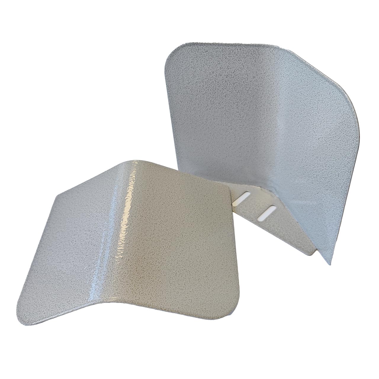 Montana Cages | 2er-Set Feeder Shield - Futternapf-Dach | Large - Platinum | ca. 17,5 x 14,5 x 4,5 cm