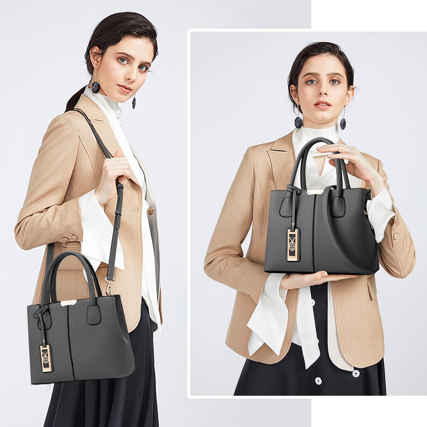 CHICAROUSAL Purses and Handbags for Women Leather Crossbody Bags Women's Tote Shoulder Bag - Image 5