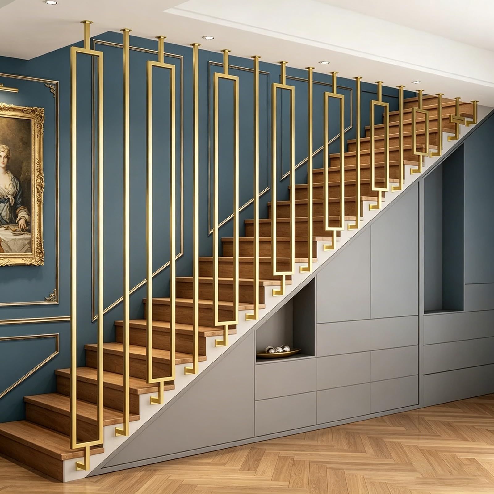 Garde-corps escalier installation facile avec vis incluses