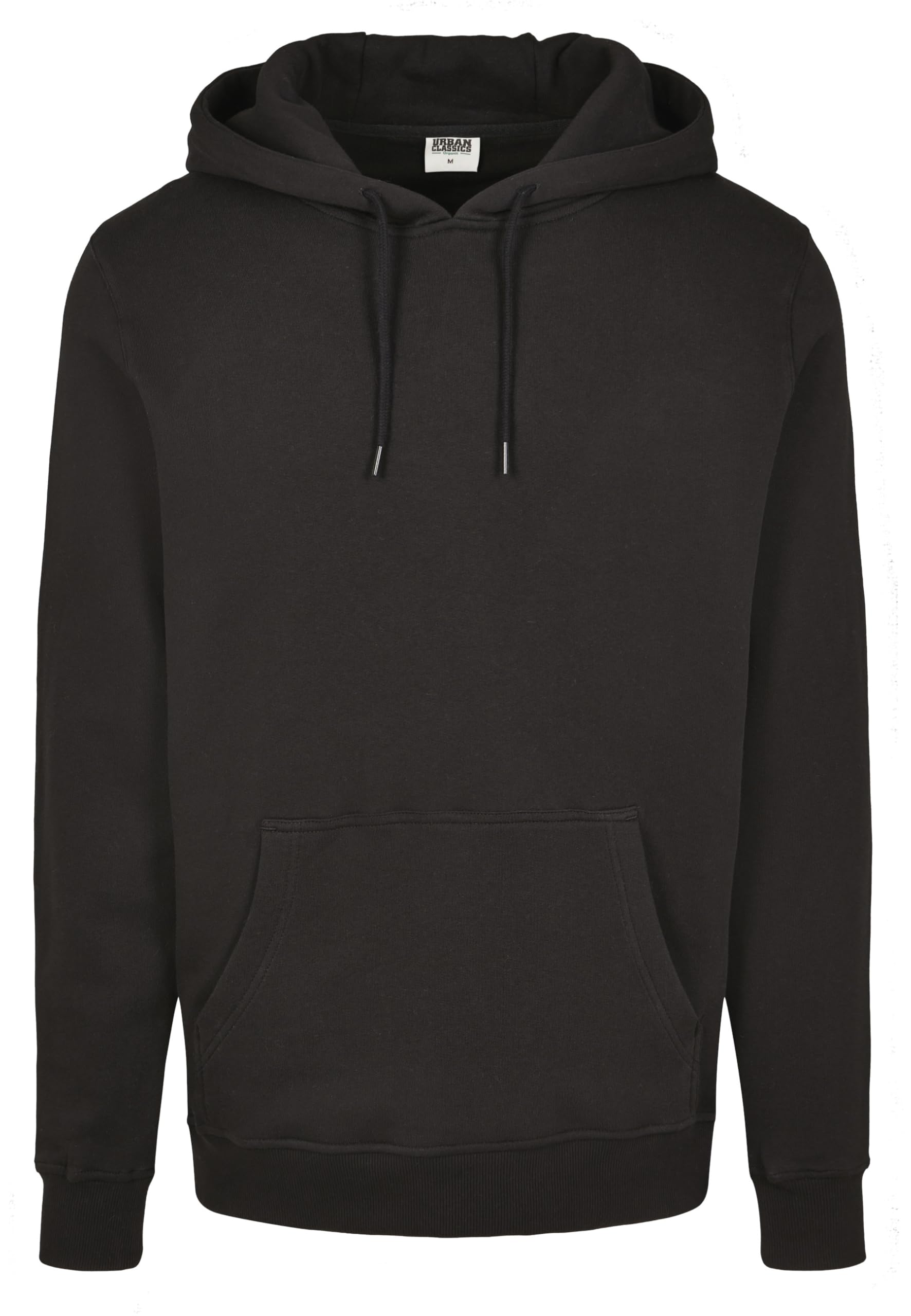 Urban Classics Men's Organic Basic Hoody Hoodie Not Applicable, Black (Black 00007), Xx-Large