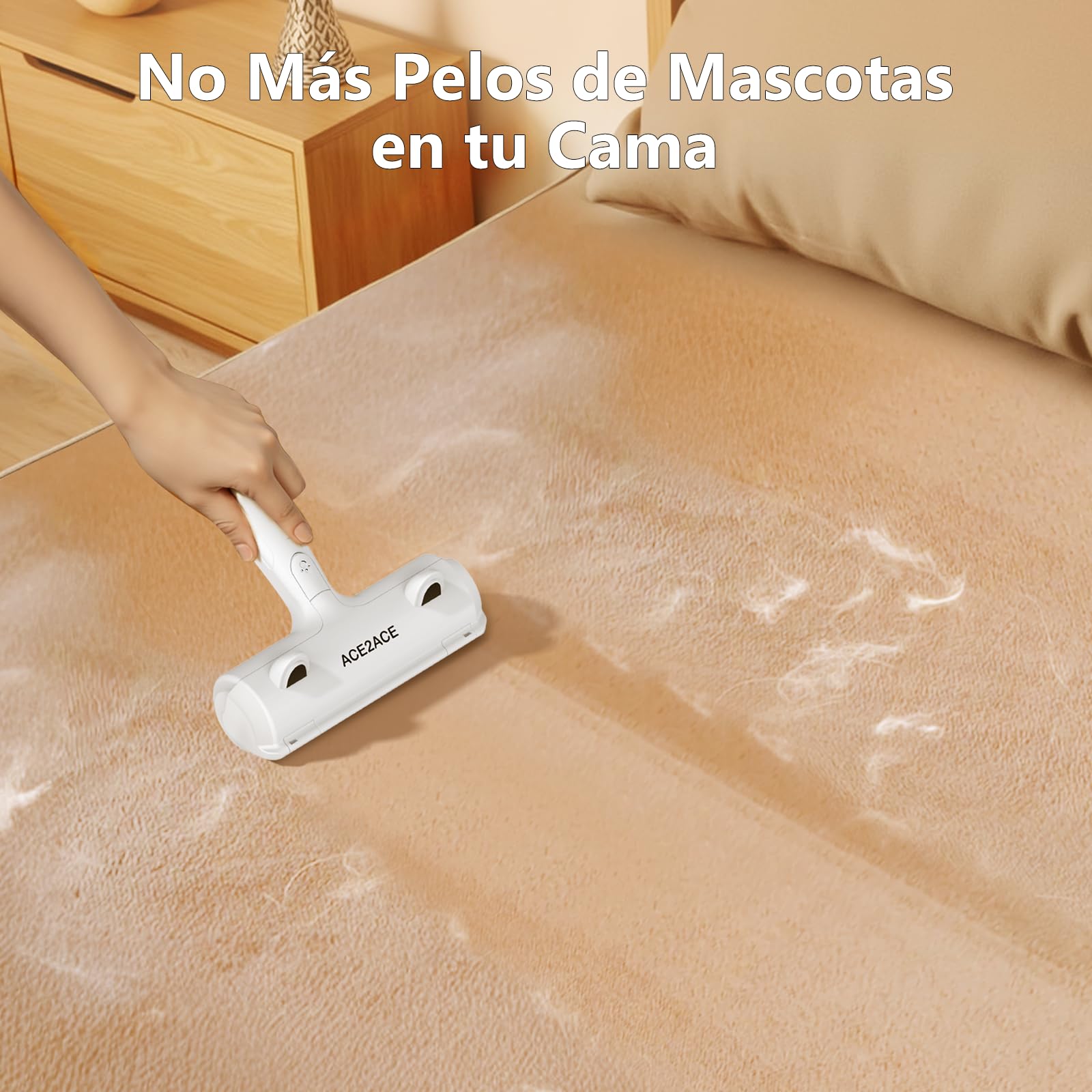 ACE2ACE Quitapelos Rodillos para Mascotas Reutilizable Cepillos Depilación para Alfombras Ropa y Sofá