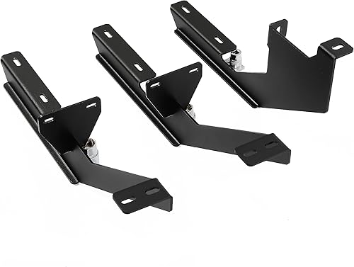 Miniatura 7 de KUAFU Soporte de estribo compatible con Ford Transit 150 250 350 Pasajero Side Van Grip Soporte de montaje de paso