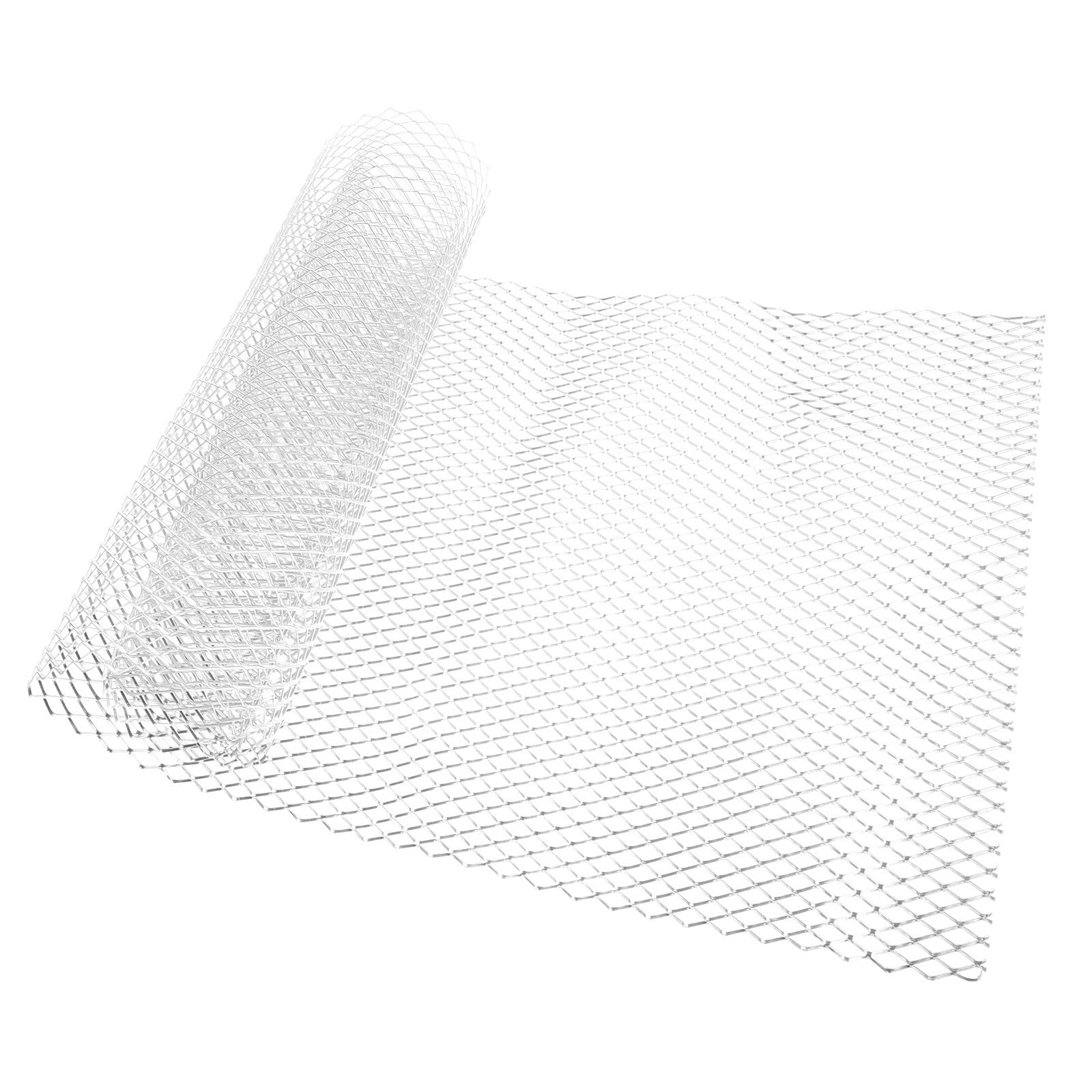 Malla de aluminio para coche en aleación premium de 100x33cm de alta resistencia 8