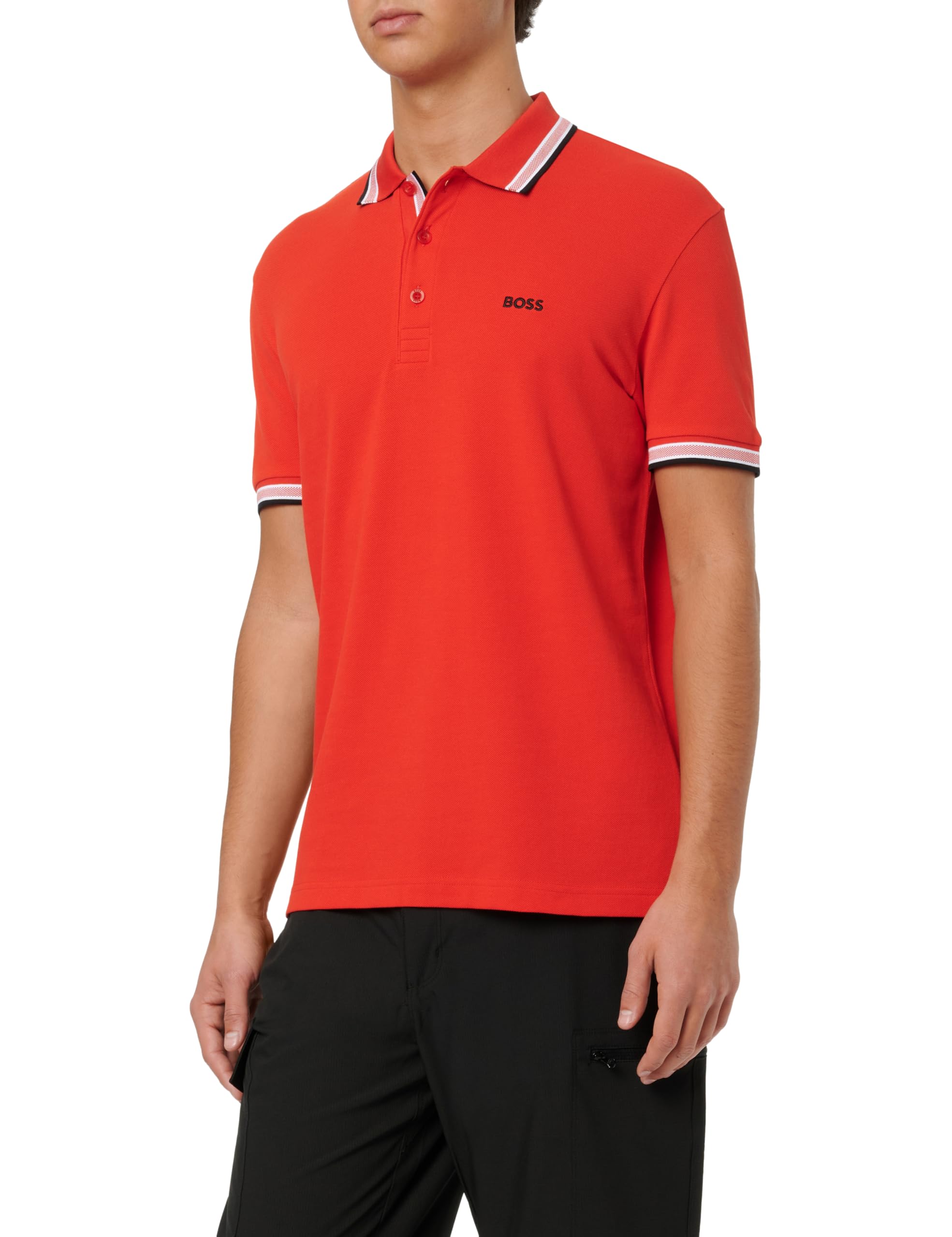 Hugo Men's Red Paddy Polo - Polo Shirts - 3XL - Tops