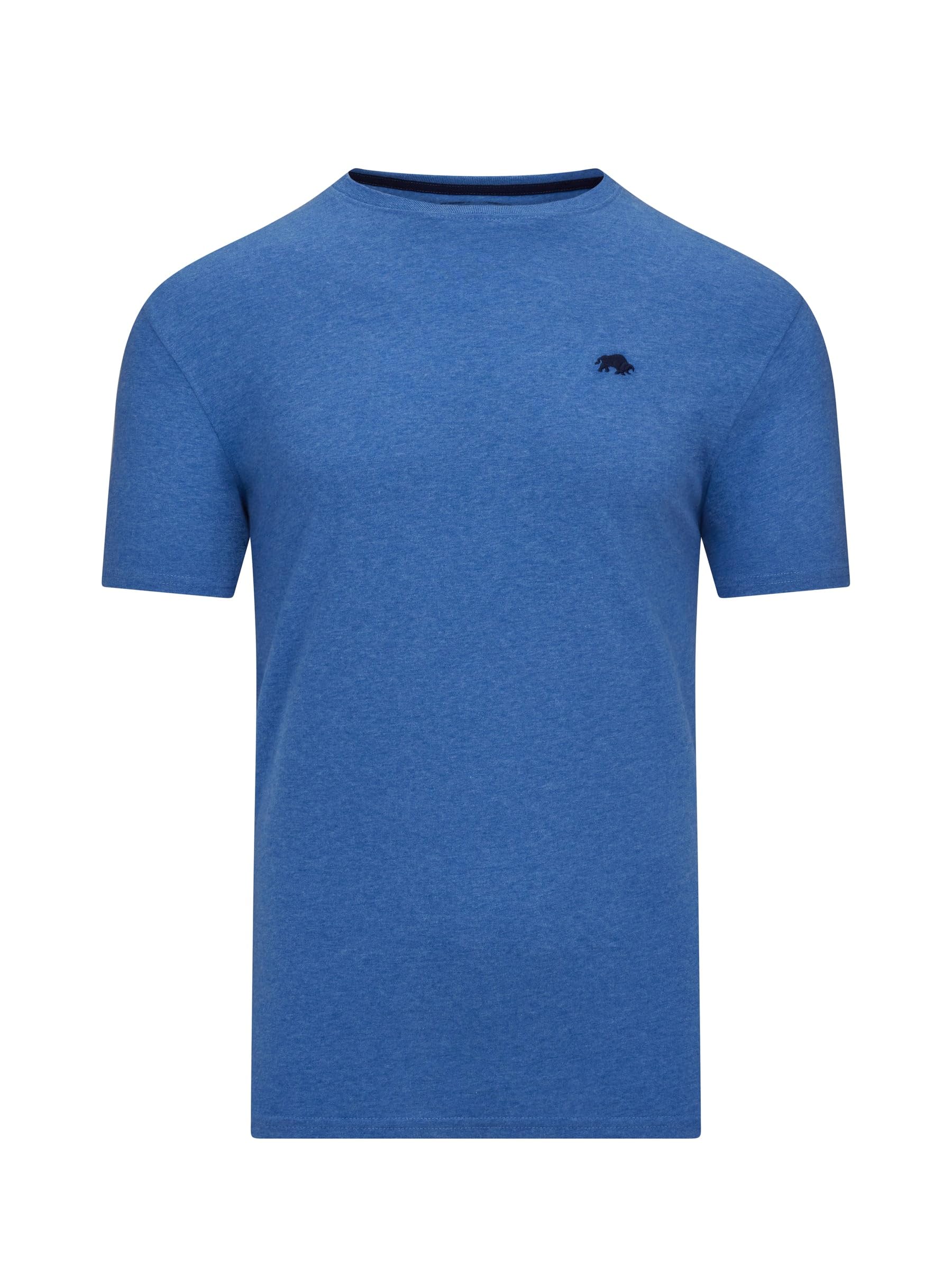 Raging Bull Organic Cotton Signature T-Shirt - Mid Blue - XL