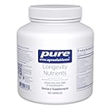 Pure Encapsulations Longevity Nutrients | Multivitamin/Mineral Complex to Support Healthy Aging, Brain Function, Eyes, Bones, and Vascular Health* | 120 Capsules