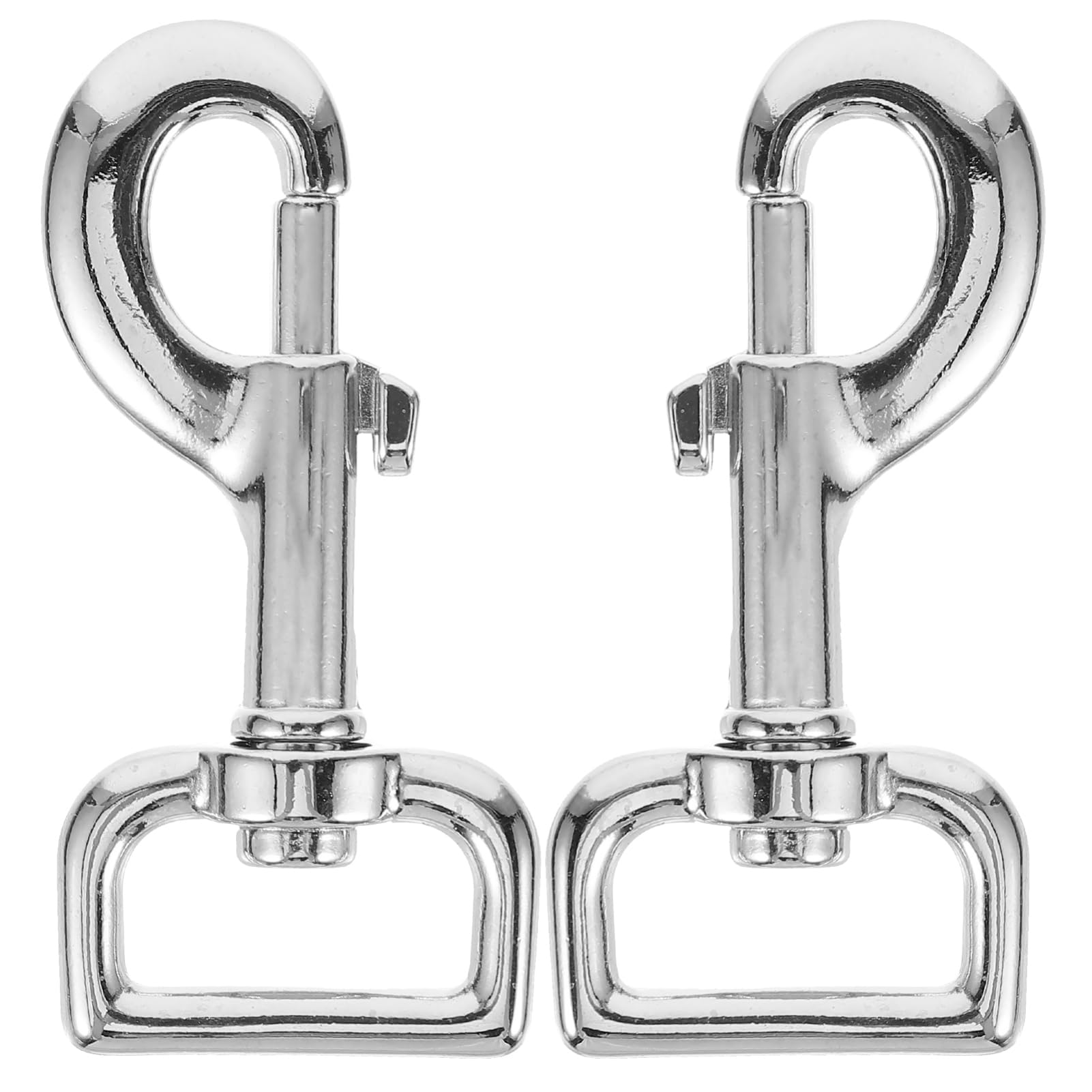 YARNOW 2pcs Heavy Duty Dog Leash Clip Buckle Swivel Snap Hooks Pet Connectors Zinc Alloy Construction Easy to Use and Install