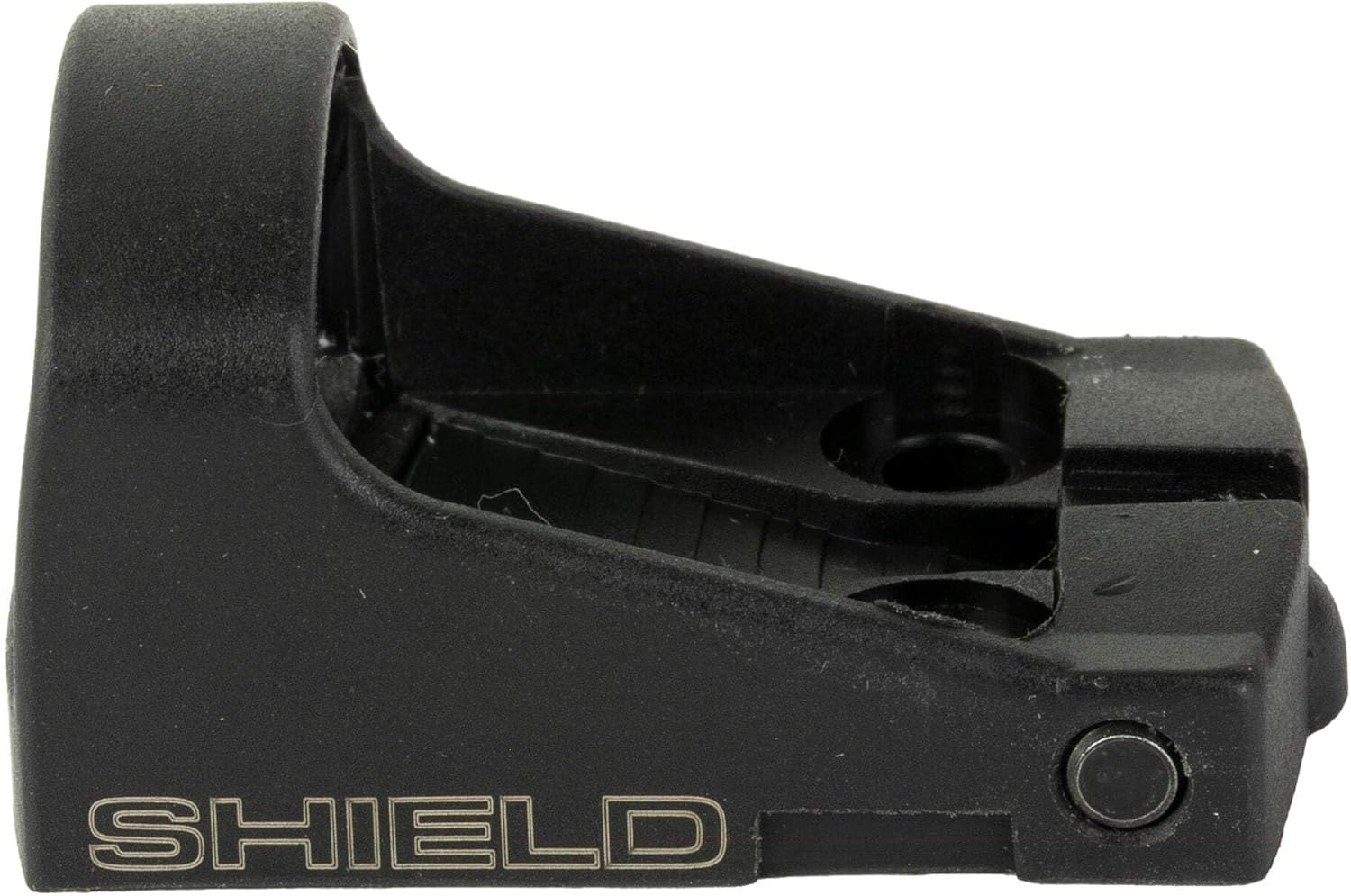SHIELD SIGHTS SMS - Shield Mini Sight - The Original Mini Sight - RMS Footprint - Crystal Clear Polymer Lens - Co-Witness - Open Reflex Sight - Polymer Housing - Always On - Auto Brightness
