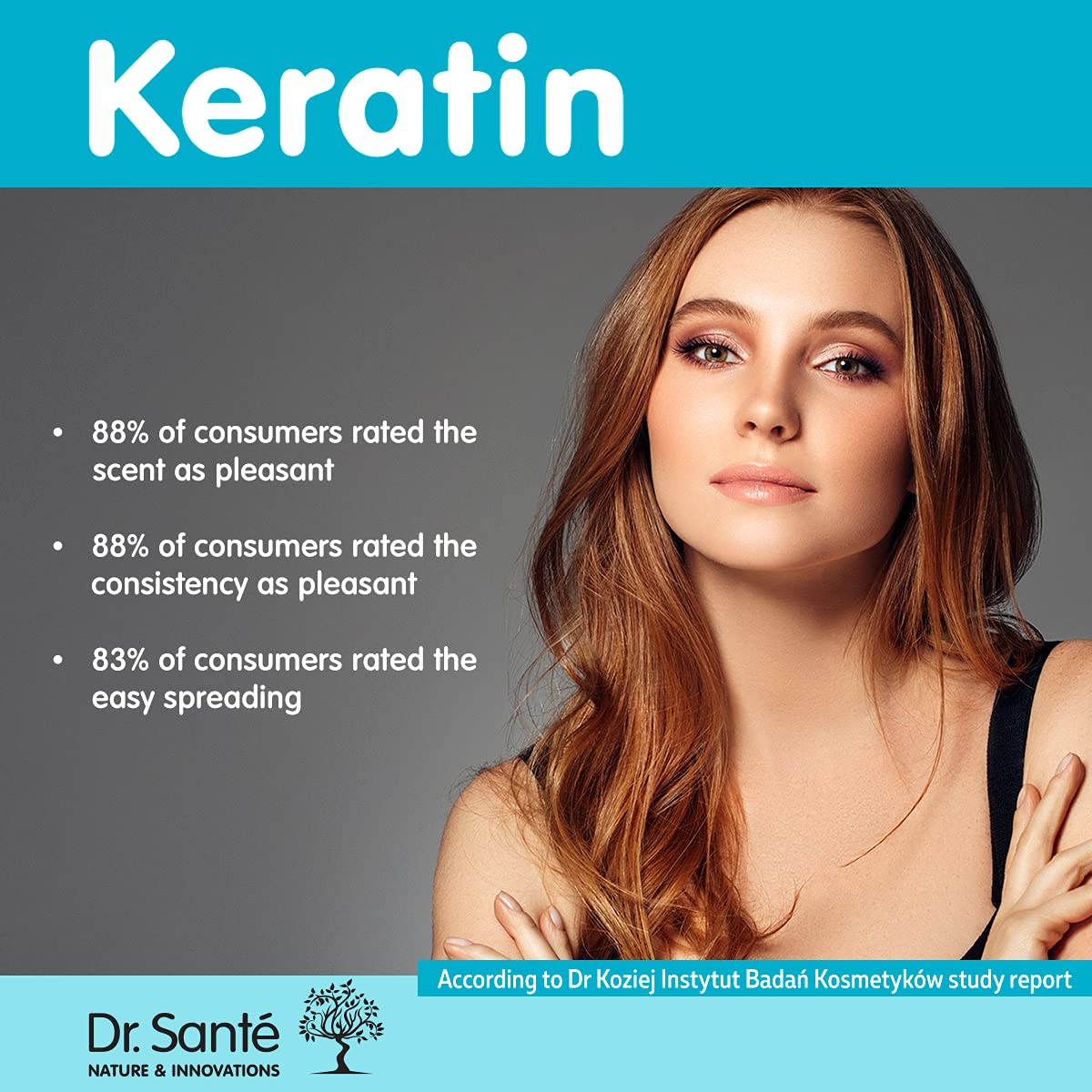 Dr. Santé Keratin Hair Shampoo Collagen and Arganine Deep Regeneration