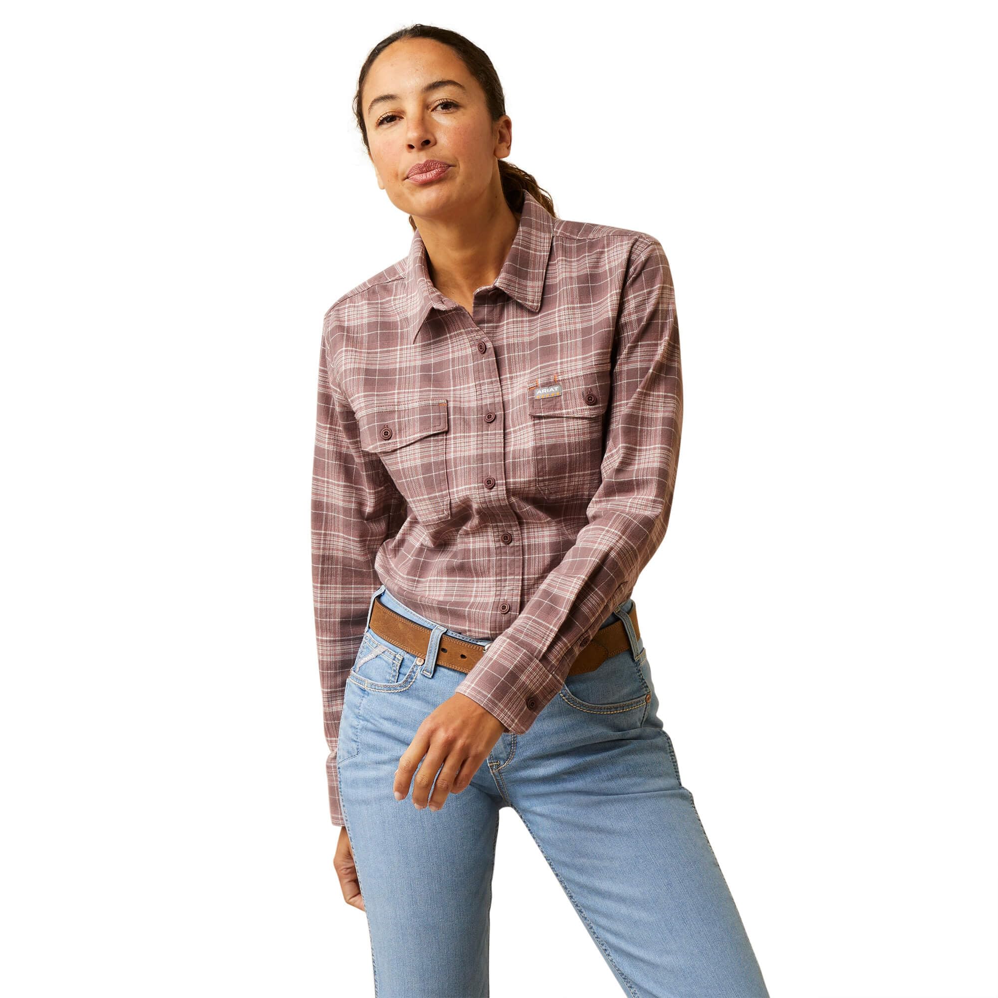 ARIAT Women's Rebar Made Tough Durastretch Work Shirt