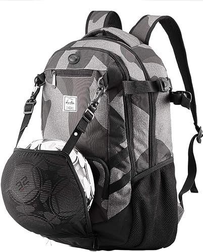 Miniatura 5 de normal Bolsa de béisbol de baloncesto para fútbol, voleibol, fútbol, equipo de softbol con zapatos y compartimento para pelota