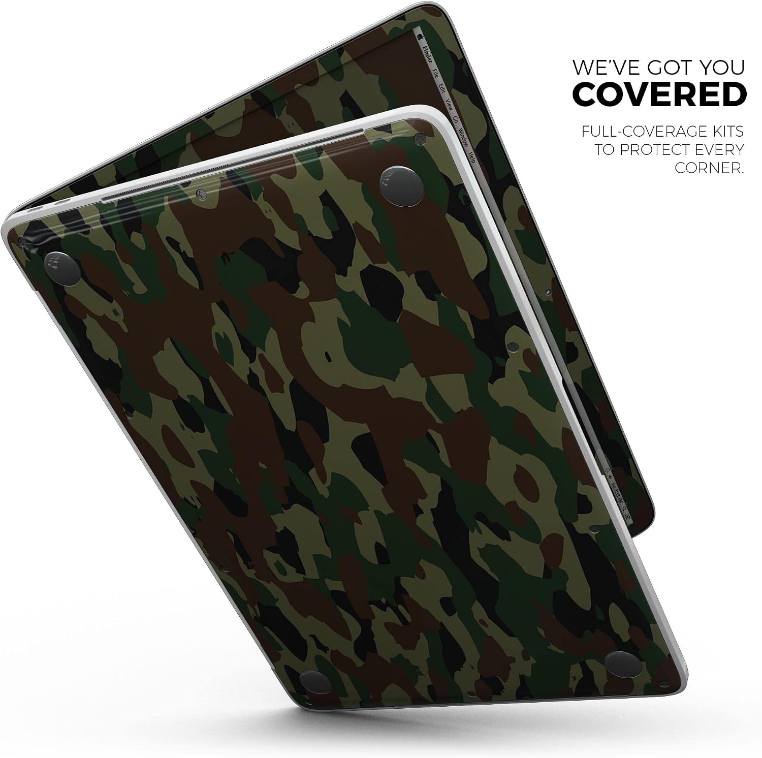 DesignSkinz - Traditional Camouflage - Full-Body Wrap Protective Decal Skin Kit Compatible with MacBook 16" Pro M1 (A2485)