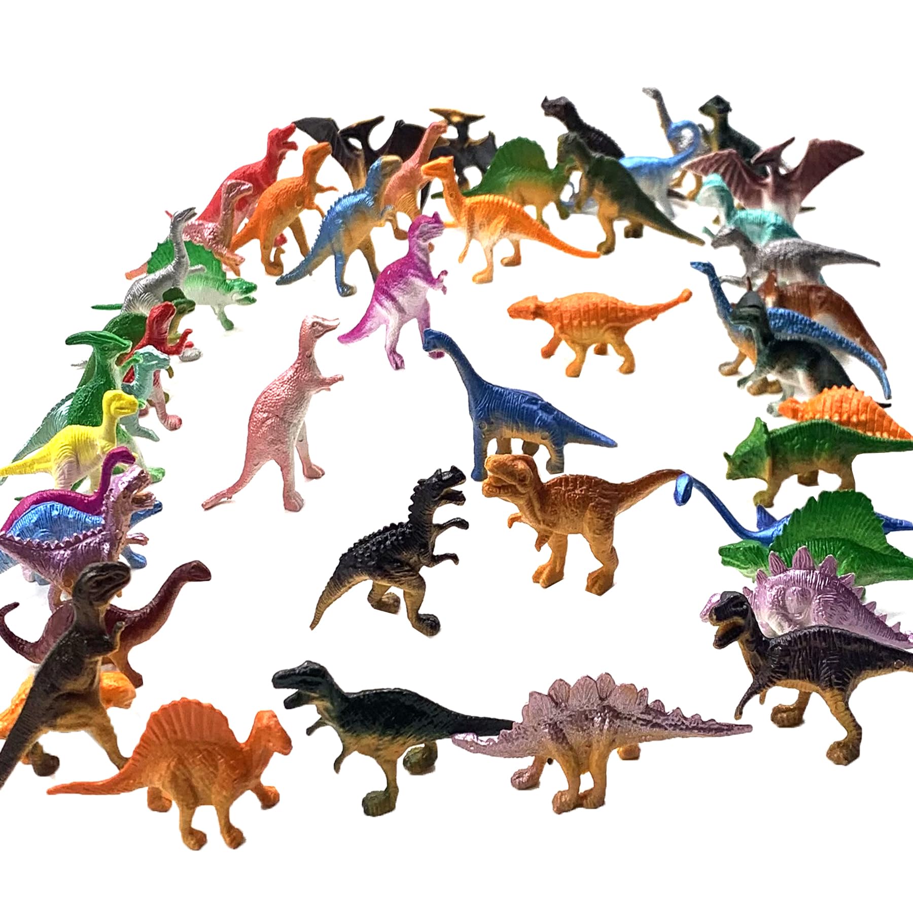 48 Piece Dinosaur Toys - Realistic Dino Figures -5
