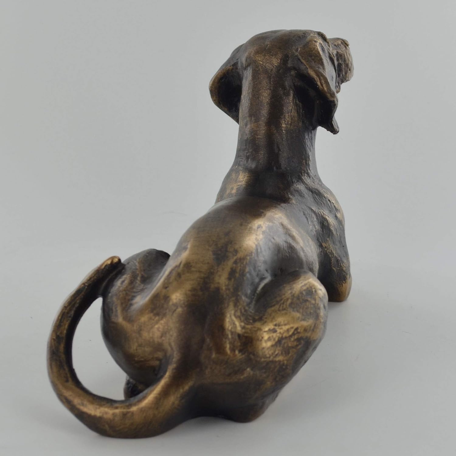 Prezents.com Harriet Glen's Weimaraner Dog Bronze Effect Sculpture Home Decor or Gift Idea H11cm, 11x23x8.5cm - Image 5