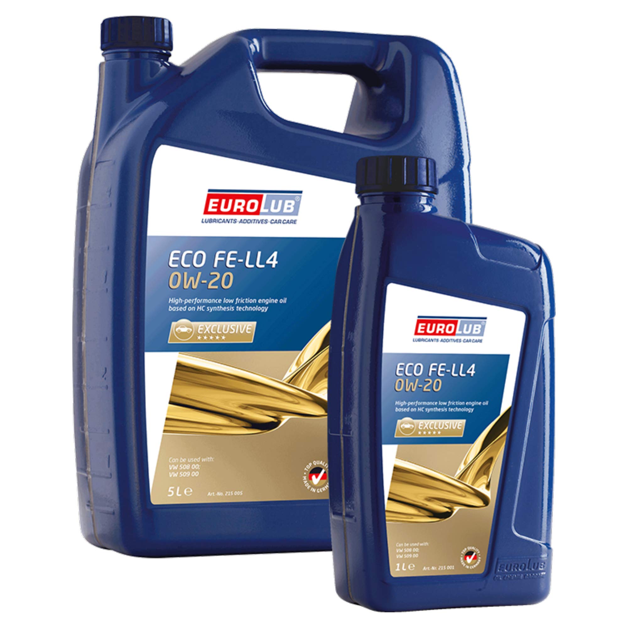 EUROLUB Motoröl 0W-20 Eco Fe-Ll4 Benzin Diesel 1X 5L + 1X 1L