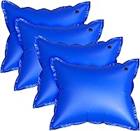 Vista 4 de Robelle Deluxe Almohada de aire ecualizadora de hielo, Paquete de 4, Azul