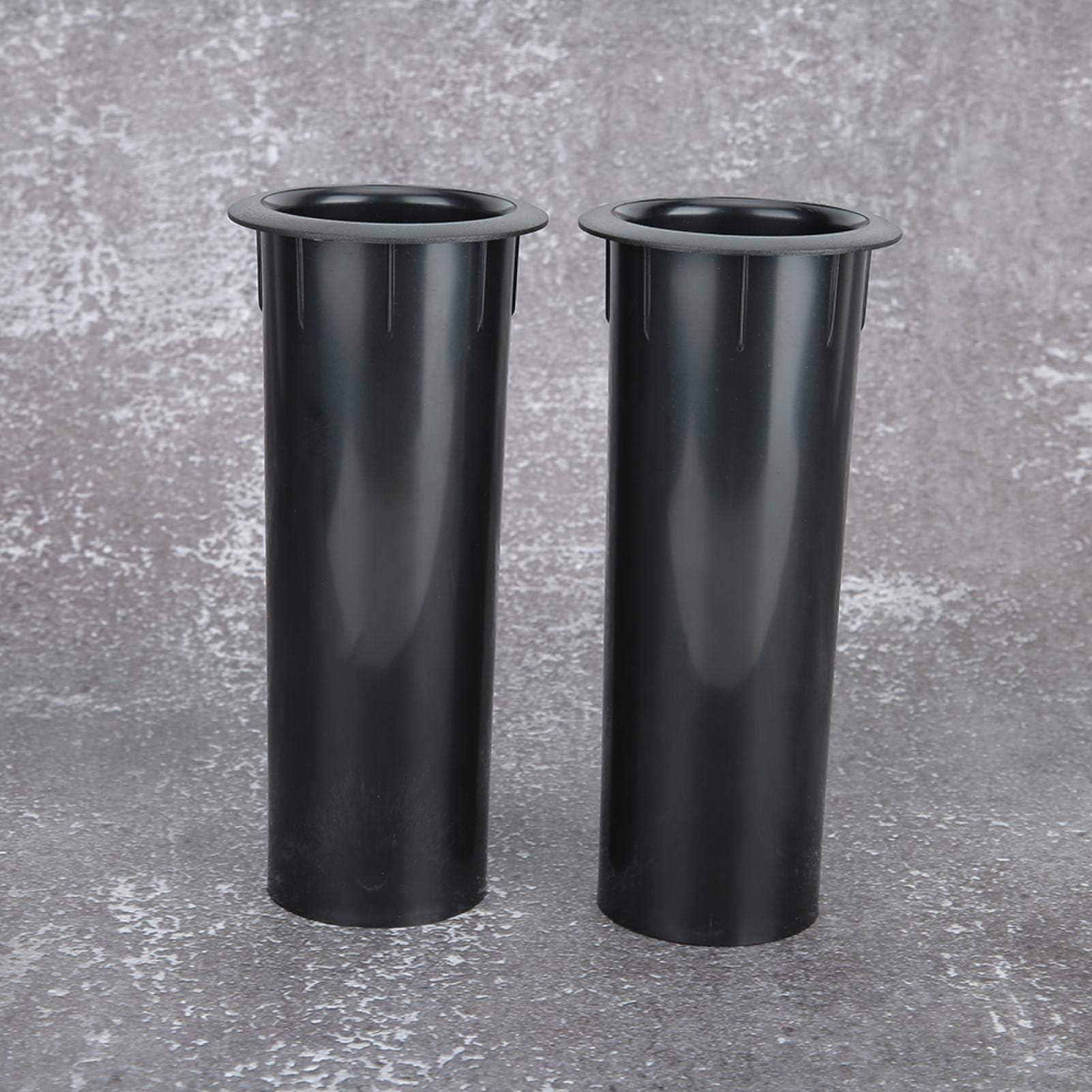 Agatige Tubo Porta Altoparlante 50 mm 2 Pezzi Altoparlante a Parete Interna Liscia in Plastica ABS per 4-6 Pollici