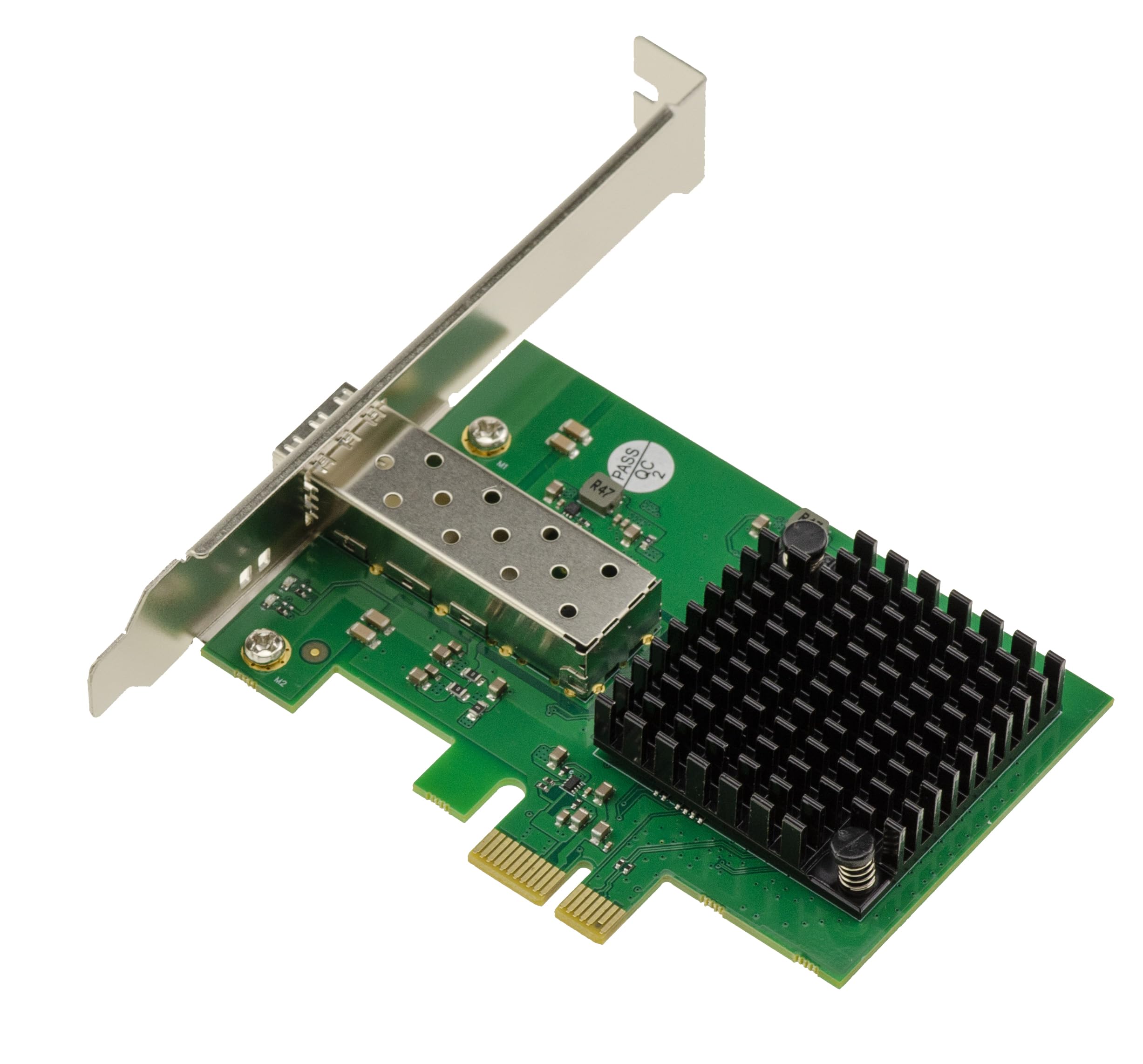 KALEA-INFORMATIQUE Scheda di rete PCIe Gen4 x1 10G SFP+ RTL8127ATF | Chip Realtek RTL8127ATF con basso consumo e basso rilascio di calore