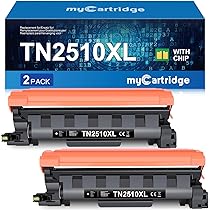 MYCARTRIDGE TN2510XL Toner Compatibile per Brother TN2510 XL Brother MFC-L2827DW MFC-L2800DW MFC-L2835DW HL-L2400DWE DCP-L2660DW DCP-L2665DW HL-L2445DW DCP-L2620DW DCP-L2627DWE (2xNero)