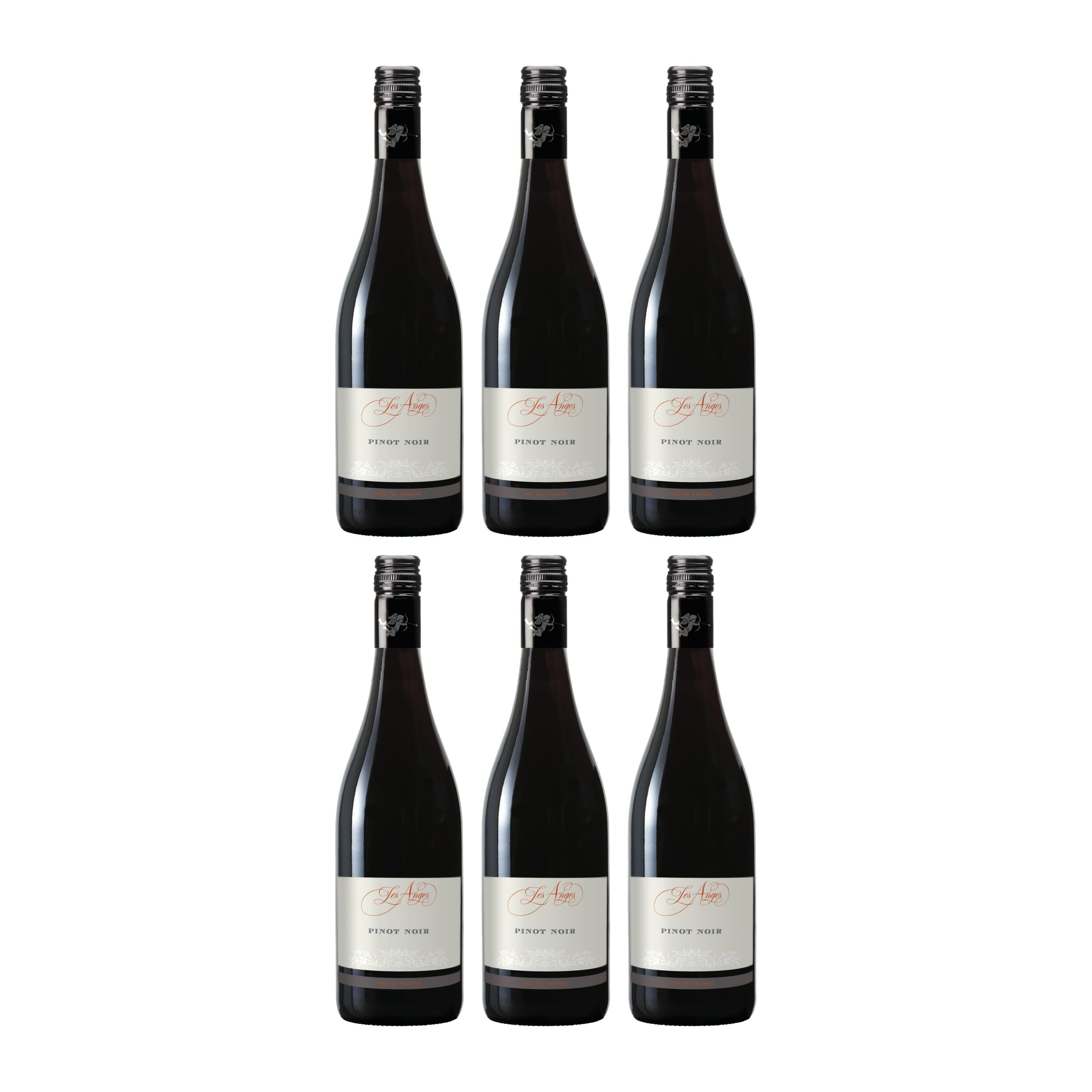 Loire Proprietés Pinot Noir Les Anges Vin de France Rotwein rot trocken Frankreich inkl. FeinWert E-Book (6 x 0.75 l)