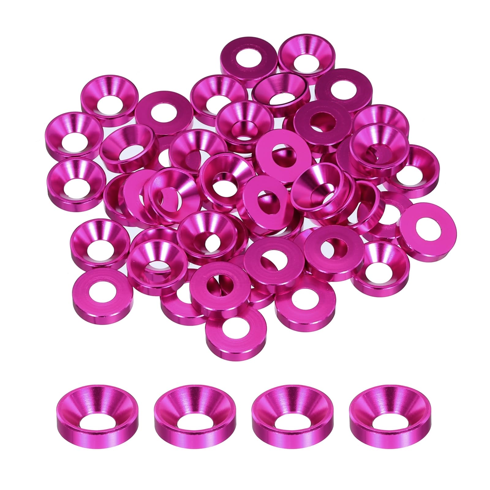 Collier de fixation d'arbre fendu en alliage d'aluminium, diamètre d