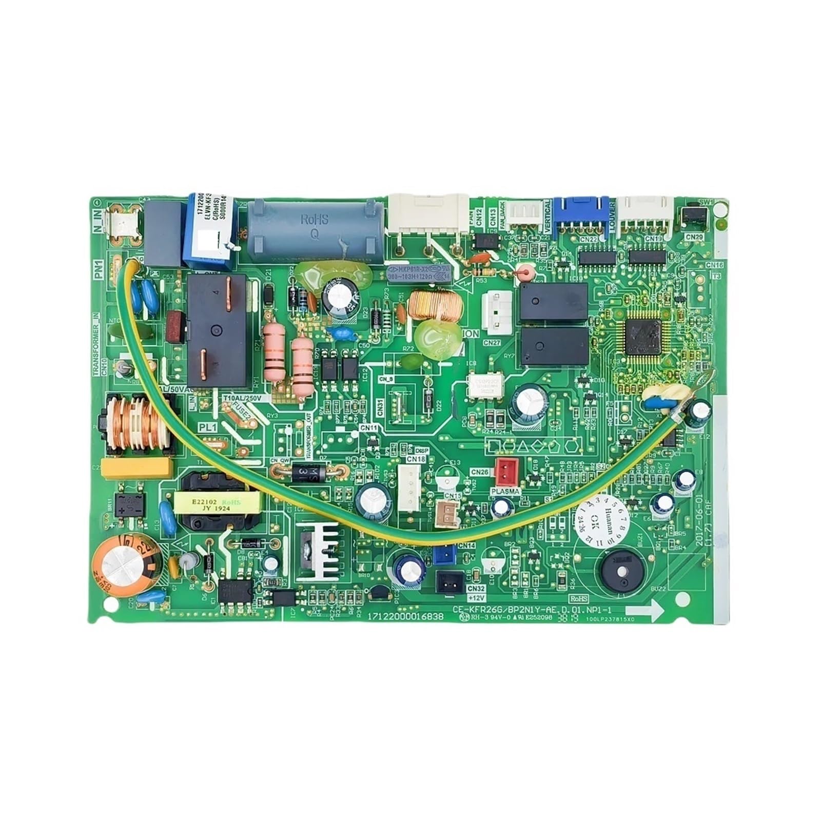 CE-KFR26G/BP2N1Y-AE.D01.NP-1 Circuit PCB 17122000016838 Control Board ，Compatible For Midea， Air Conditioner Conditioning Parts