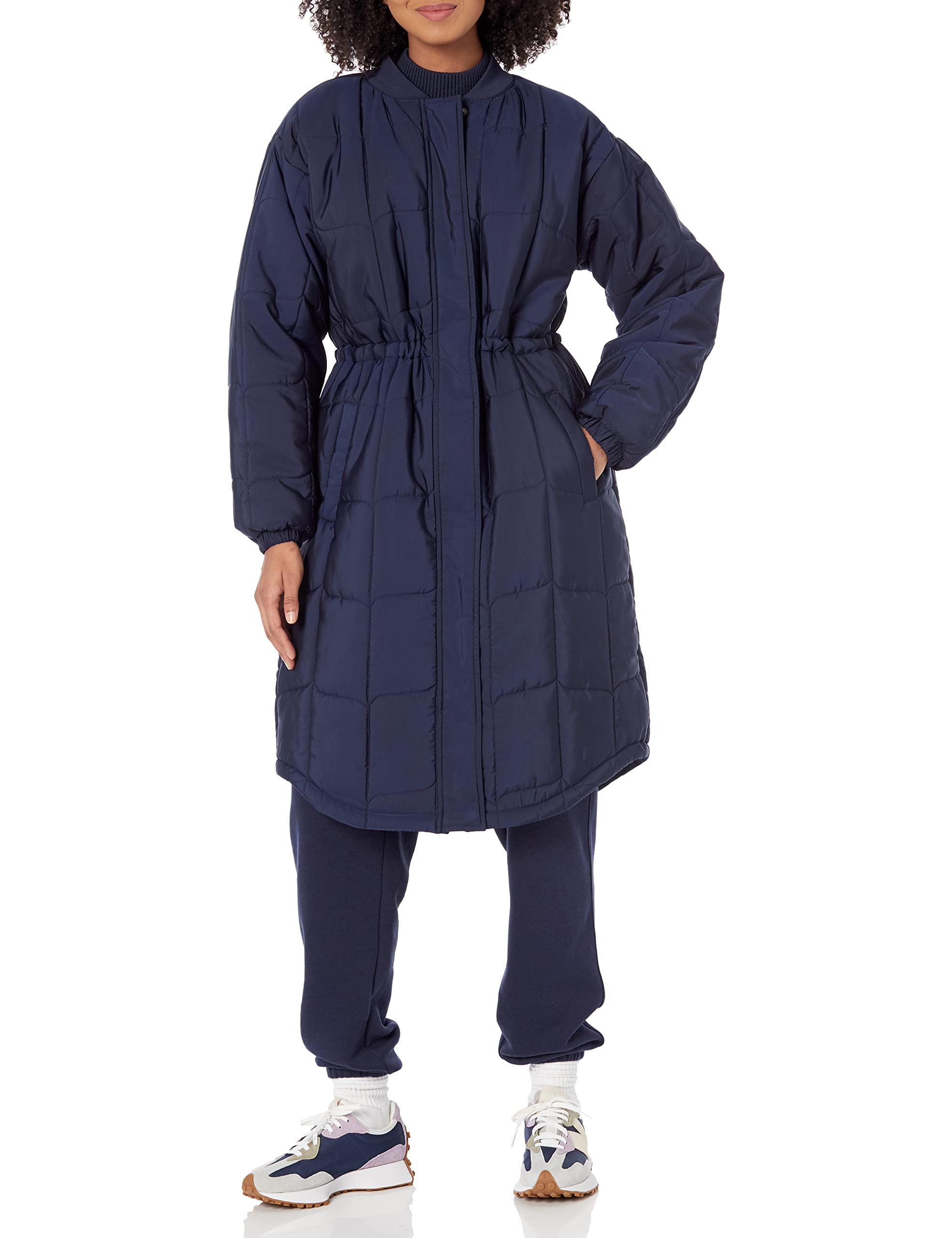 Amazon Essentials Women's Quilted Coat (Available in Plus Size) Small